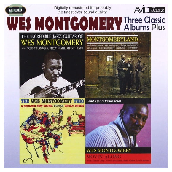 Álbum Avid Trio Montgomeryland Increíble Wes Montgomery