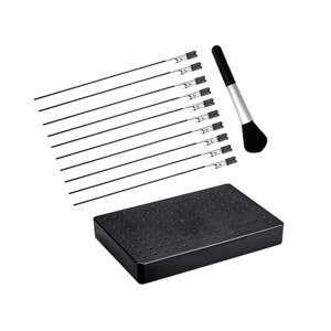 Bothyi - Soporte De Base De Soporte De Pintura Y 10 Piezas De Pinzas De Cocodrilo Juego De Herramientas De Modelado