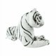 thumbnail image 2 of Peluche Tigre Blanco Acostado 30 cm Buinzoo, 2 of 2