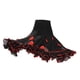 thumbnail image 3 of Salón De Baile Flamenco Baile De Vals Falda De Swing Grande Traje Moderno Con Lentejuelas Rojo, 3 of 3