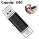 thumbnail image 2 of Disco U de 128 G, computadora móvil de doble uso, 64 G, USB rotatorio de alta velocidad TIPO-C64G, USB para automóvil para teléfonos inteligentes Android, computadoras, MacBook, tabletas, PC, 2 of 8