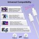 thumbnail image 3 of Cable USB‑C DreemTeam 3 m 240 W (2 unidades) Carga rápida, 3 of 7