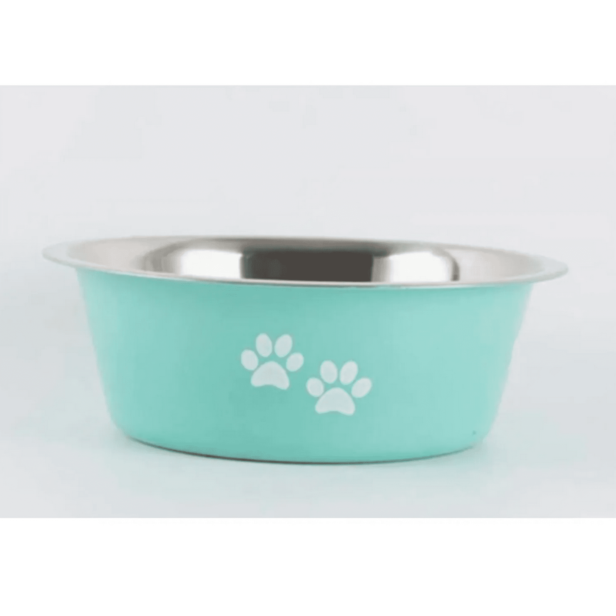 Genérico - Tazón Para Mascotas De Acero Inoxidable Perros Verde