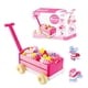 thumbnail image 1 of Carrito Arrastre Rosa con 38 Bloques para Armar Play Learn, 1 of 1