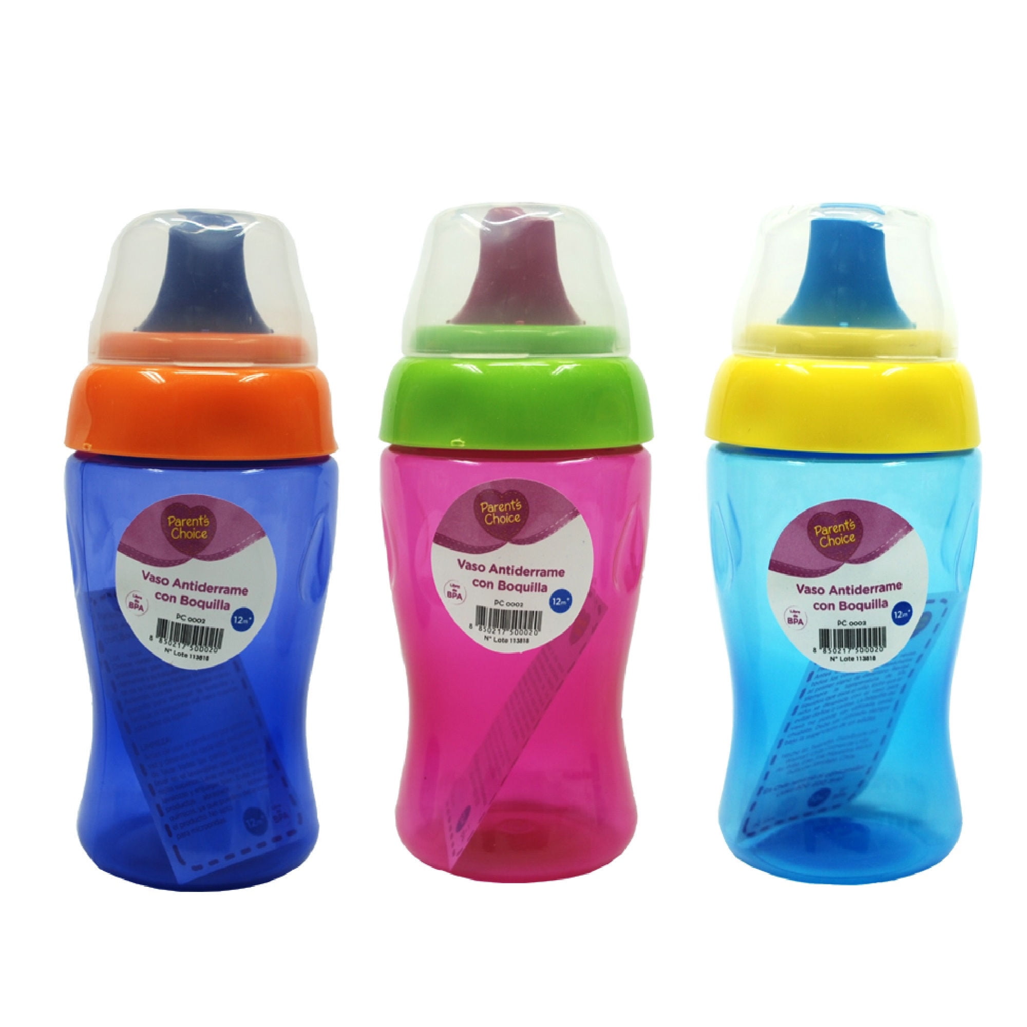 Vaso Antiderrame Para Bebé, Color Surtido 1 Un 1 Un Parent's Choice