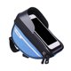 thumbnail image 2 of Bolsa De Marco Frontal De Bicicleta Ciclismo Bicicleta Impermeable Paquete De Estuche Para Teléfono Azul, 2 of 5