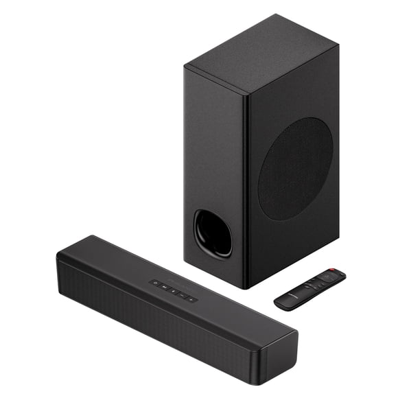 Barra de sonido PHEANOO P15 2.1 con subwoofer 140W HDMI ARC BT 5.0