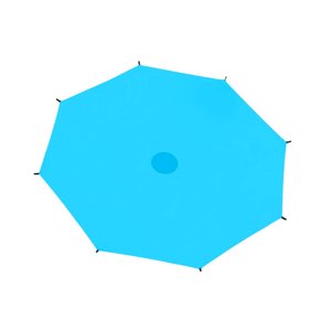 Ioensy - Cubierta Para Sombrilla De Trampolín Para Patio Trasero, Color Azul, Protección Solar Para Trampolín De 3,06 M