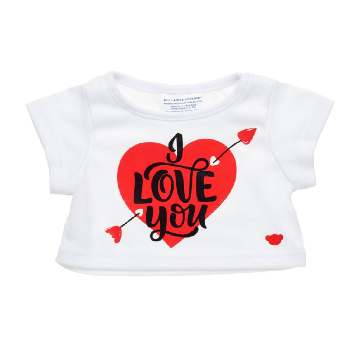 Build A Bear - Polera I Love U Build-A-Bear