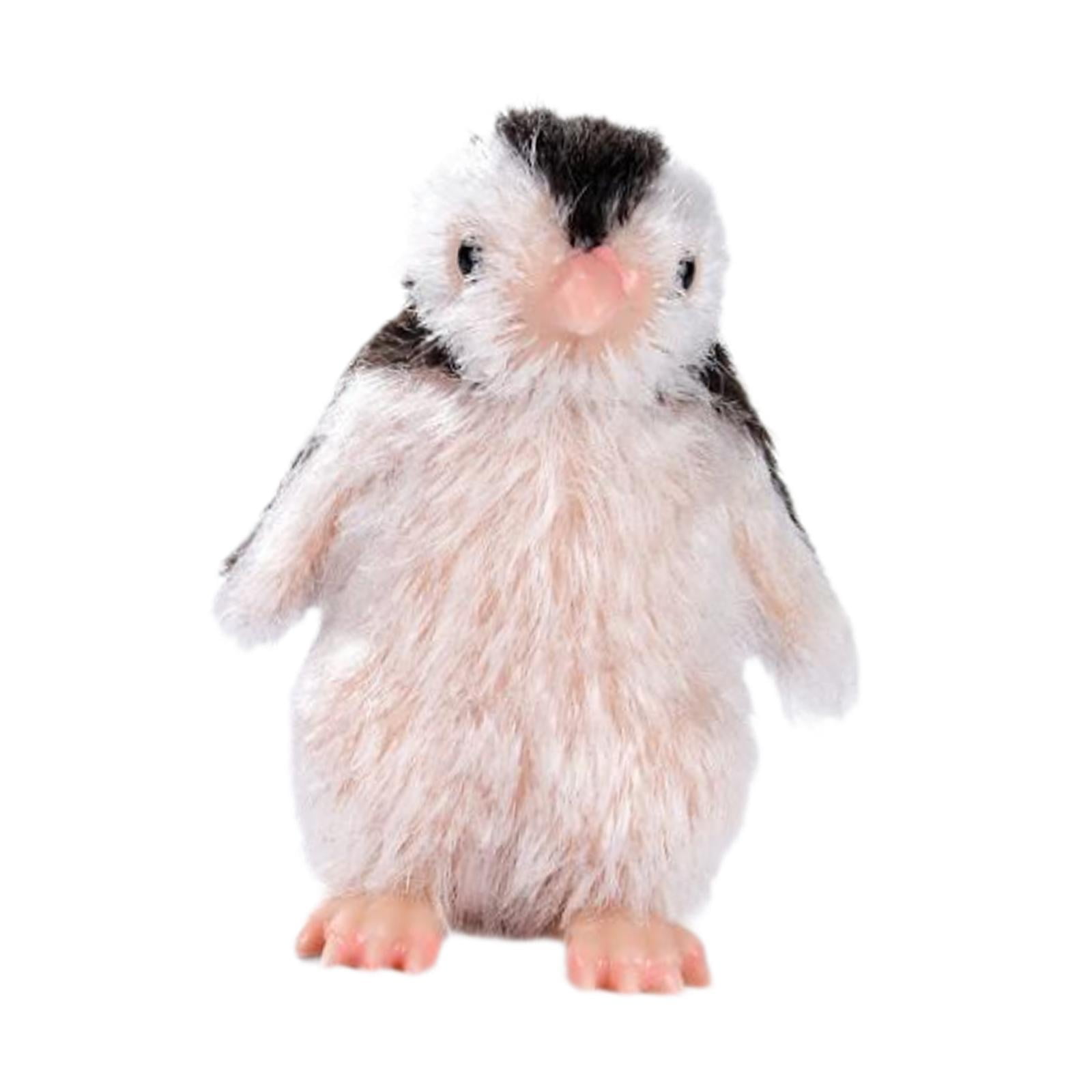 Magideal - Muñeco De Pingüino De Silicona, Lindo Muñeco De Animal, Juguete, Mini Muñeca De Silicona, Juguete Sensorial, Pequeño Pingüino Renacido, Juguete Para
