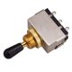 thumbnail image 3 of Interruptor De Palanca De Tono De Selector De Pastilla De 3 Vías Para Guitarra Eléctrica Perilla Negra, 3 of 4