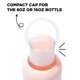 thumbnail image 3 of Tapa Compact para botella grande de vidrio bkr, blanco translúcido, 3 of 6