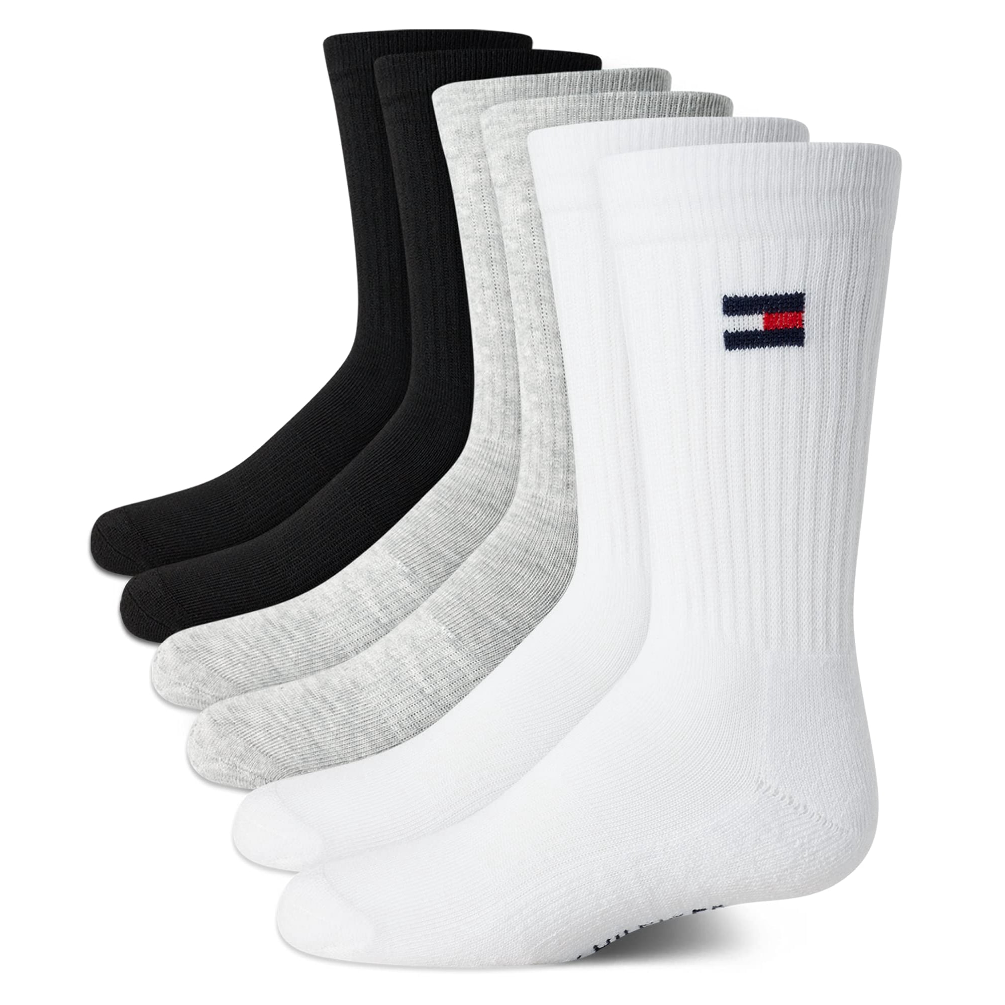 Calcetines Tommy Hilfiger Unisex Para Niños, Acolchados, 6 Unidades