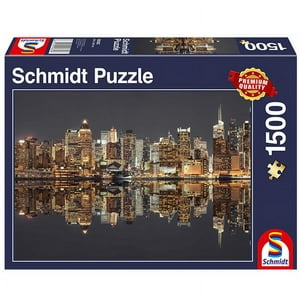 Schmidt - Puzzle 1.500 Piezas Nueva York En La Noche