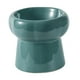 thumbnail image 3 of Tazón De Comida Para Gatos Protección Para El Cuello Estable Antideslizante Tazón Para Gatos Contenedor De Comida 130ML Verde Oscuro, 3 of 5