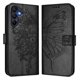 thumbnail image 5 of Funda cartera mariposa para Samsung Galaxy A16 4G con soporte y ranuras para tarjetas Negro, 5 of 5