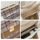 thumbnail image 3 of Bolsos de mujer Bolso cuadrado pequeño a cuadros Bolso bandolera con cadena de moda para mujer, 3 of 5