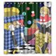 thumbnail image 1 of Cortina de ducha con diseño navideño de Anime Kagamine Rin Len, juego de cortinas de baño con ganchos, tamaño 66 x 72 pulgadas, 1 of 3