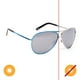 thumbnail image 1 of Gafas de Sol Delsol Paradise Found Azul Plateado, 1 of 4