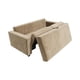 thumbnail image 2 of Sofa Cama Multifuncional Felpa Beige, 2 of 3