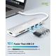 thumbnail image 4 of Base Usb C 7 En 1 Con Hdmi 4k 2 Usb 3 1 Pd De 100 W Color Plateado, 4 of 7
