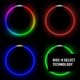 thumbnail image 2 of Collar de seguridad LED Nite Ize NiteHowl Max para perros de pelo largo, 2 of 8