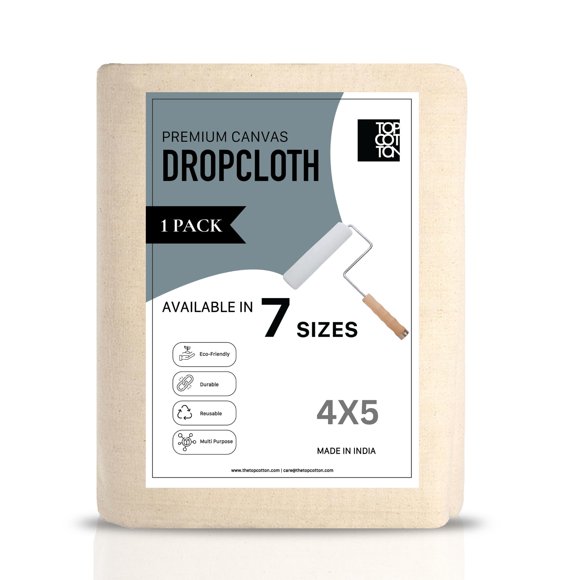 Lona de Algodón Reciclado TOPCOTTON 122 × 152 cm (1 unidad)
