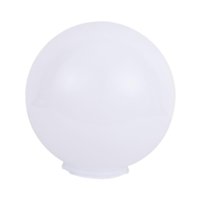 Magideal - Pantalla De Lámpara De Globo Para Exteriores, Pantalla De Bola, Globo De Poste De Lámpara Redondo De Fácil Instalación, Cubierta De Lámpara , 25Cm 25 Cm De Diámetro 120 Mm De Boca