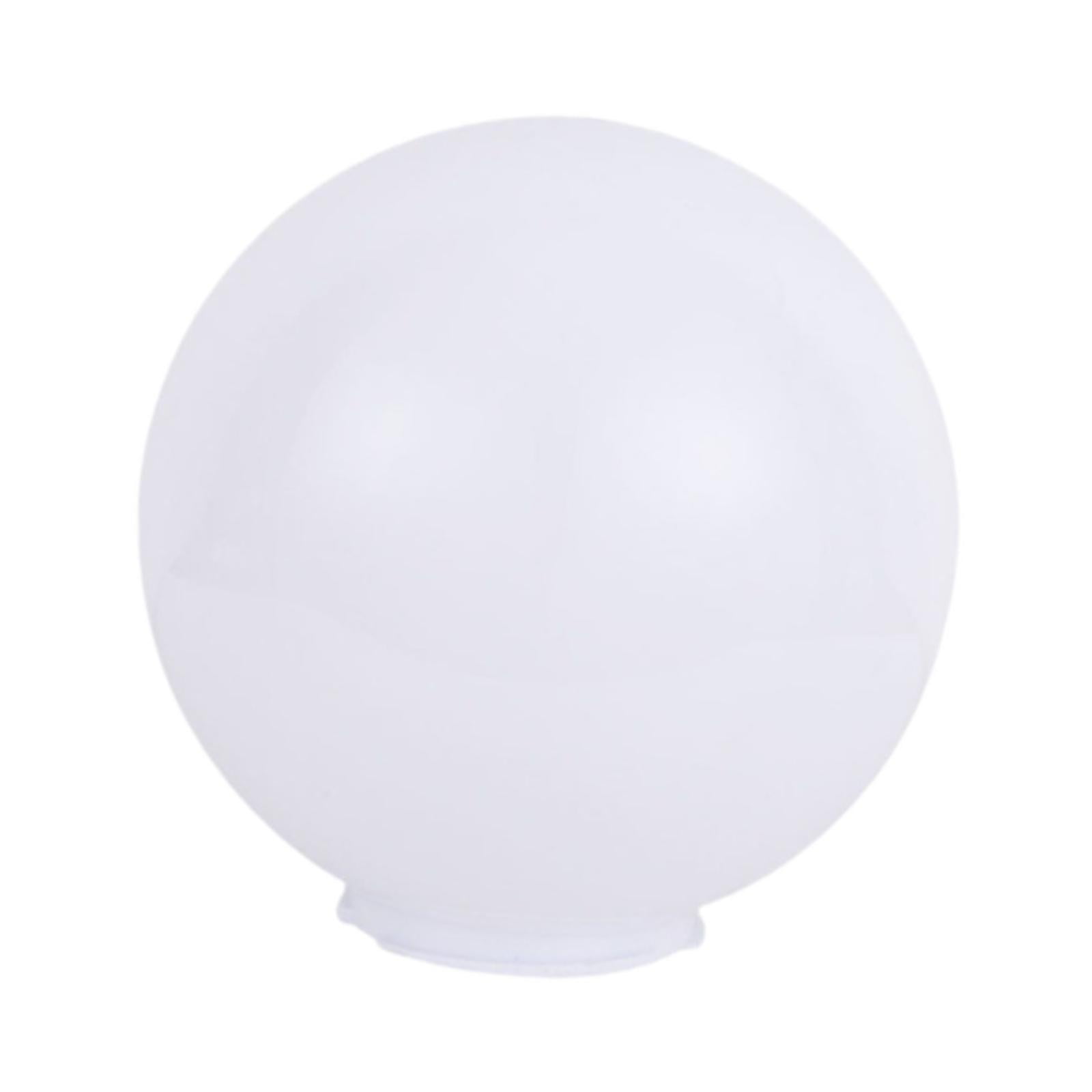Magideal - Pantalla De Lámpara De Globo Para Exteriores, Pantalla De Bola, Globo De Poste De Lámpara Redondo De Fácil Instalación, Cubierta De Lámpara , 25cm 25 Cm De Diámetro 120 Mm De Boca