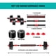 thumbnail image 4 of Mancuerna Ajustable Línea Sport 10 Kg PVC Redonda Fitness Pesas Ajustables, 4 of 4