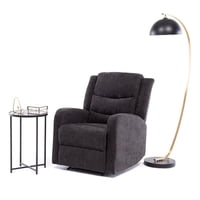 Vys Spa - Bergere Reclinable Venus Black 4 Puntos Vibromasaje