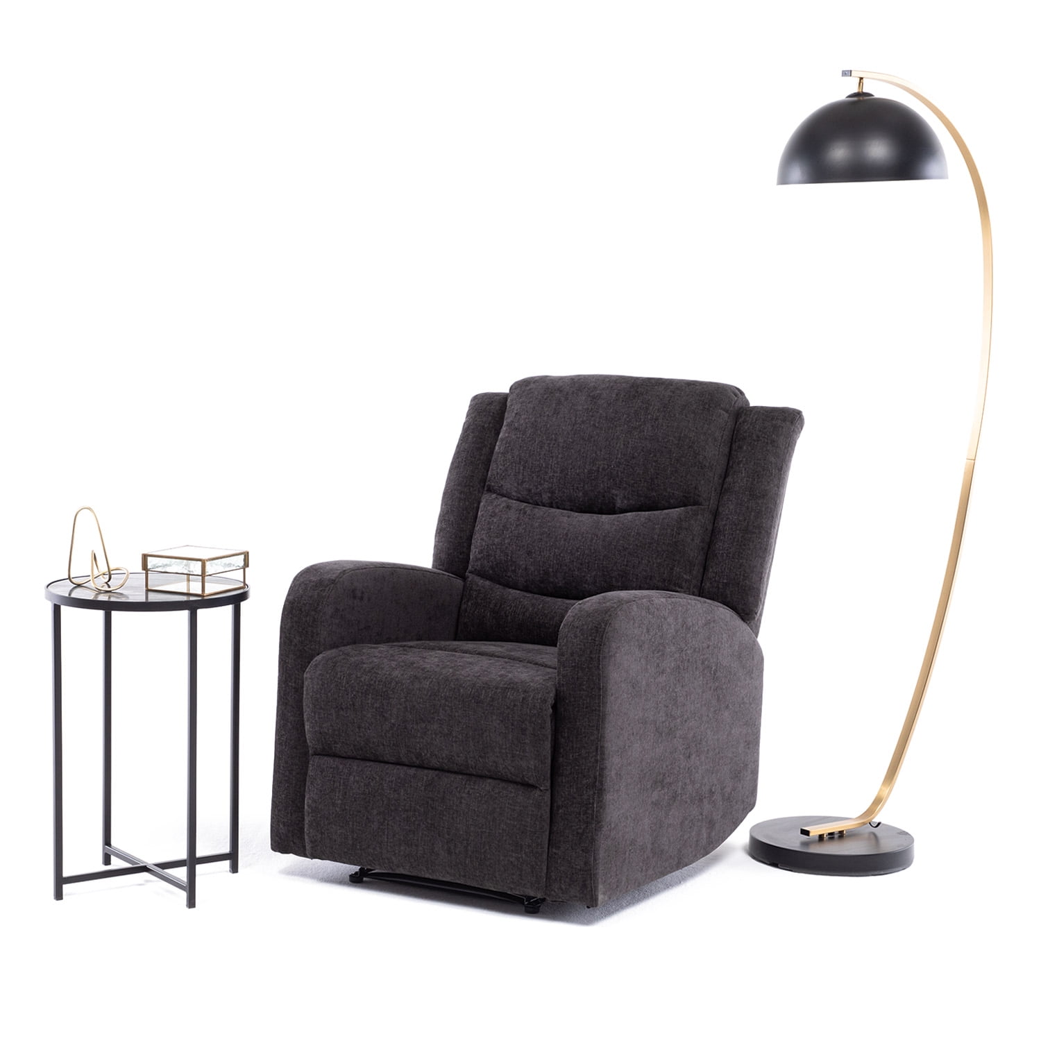 Vys Spa - Bergere Reclinable Venus Black 4 Puntos Vibromasaje