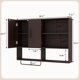 thumbnail image 2 of Gabinete de Baño Vavkorkula de 2 Puertas Espresso, 2 of 9