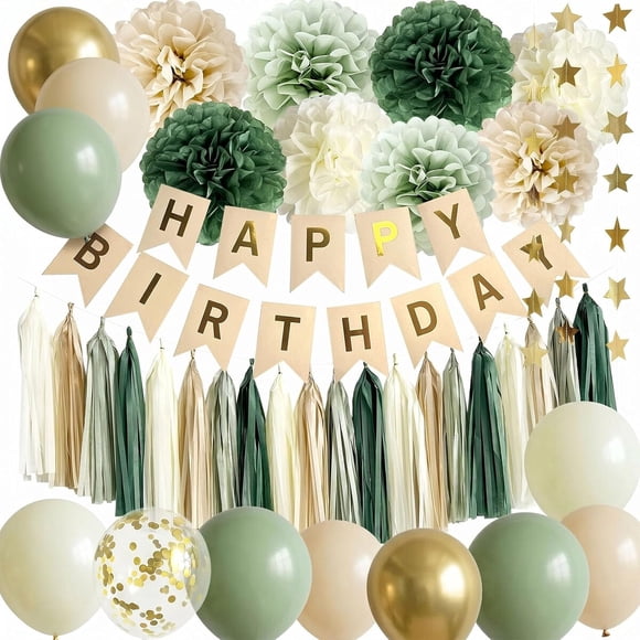 Decoración de cumpleaños ANSOMO BPD22 con 22 globos
