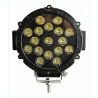 Genérico - Foco Led Neblinero 17 Led 51W Offroad