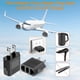 thumbnail image 4 of Adaptador de enchufe de viaje de Europa a América/Canadá, paquete de 5, convertidor de enchufe de viaje europeo, adaptador de enchufe de viaje universal, adaptador de enchufe de alimentación de Europa, 4 of 7