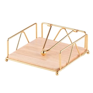 Bothyi - Servilletero Servilletero Uso Al Aire Libre Decoración Del Hogar Europeo Para Cafetería Dorado