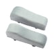 thumbnail image 3 of Almohadillas universales para brazos, 2 piezas, funda extraíble lavable, reposabrazos reutilizables para silla, cojines, reposabrazos para mecedora, o Gris, 3 of 5