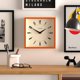 thumbnail image 3 of Reloj Retro Cuadrado JONES CLOCKS 25x25x4 cm Naranja, 3 of 7