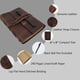 thumbnail image 2 of Cuaderno Forrado Leather Journal Poromo A5 240 Páginas, 2 of 7