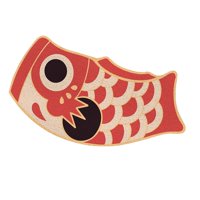 Bothyi - Alfombra De Exterior Japonesa Con Diseño De Peces Koi Para Pasillo, Dormitorio Y Porche.