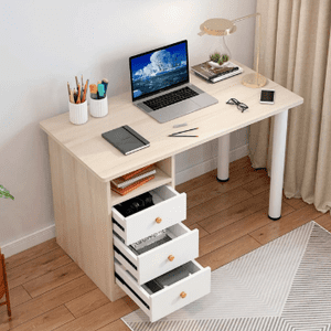 Genérico - Escritorio De 3 Cajones 100 Cm