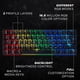 thumbnail image 2 of Teclado Gaming HK GAMING GK61 61 Teclas RGB Gateron Optical Yellow, 2 of 6