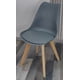thumbnail image 3 of 4und Silla de comedor Tulip Acolchada - Gris, 3 of 5