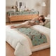 thumbnail image 3 of Piecera de Cama Estampado Natural Chic Con Encaje 80x200cm, 3 of 4