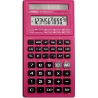 Calculadora Científica Casio Fx-260Slr-Pk De 12 Dígitos, Color Rosa