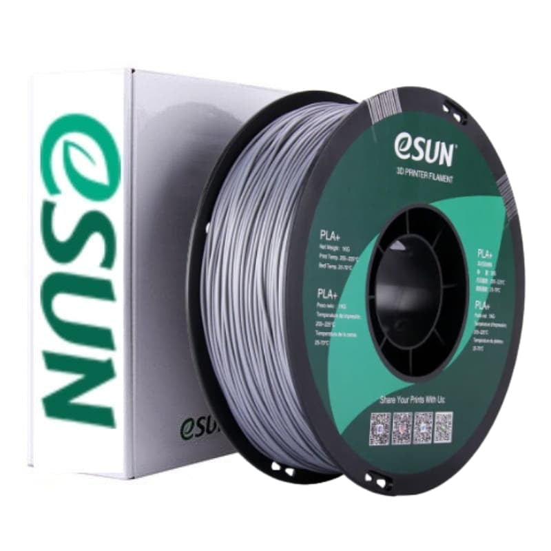 Esun - Filamento Pla+ Plateado O Plata 1kg | Filamentos