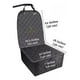 thumbnail image 2 of funda Protectora Para Autos, Cubre Asiento Para Mascotas Negro, 2 of 3