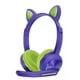 thumbnail image 3 of Audífonos Cat Ear Con Micrófono Y Luz Led Akz-K23 Morados, 3 of 3