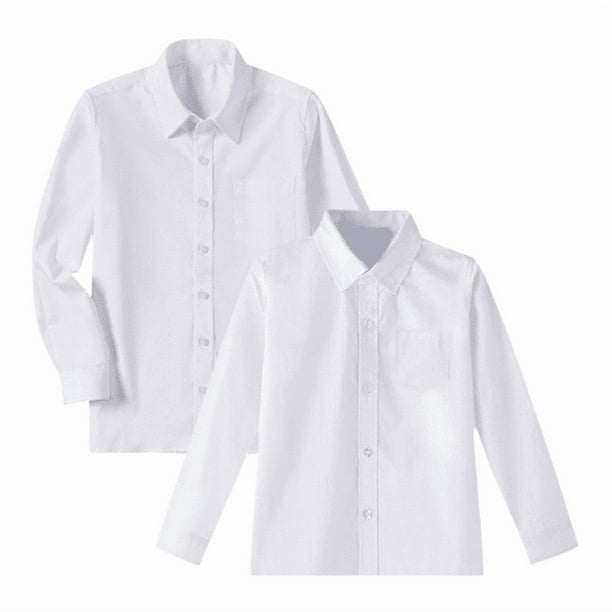 Camisa Blanca Niño / Juvenil Para Trajes Típicos De Fiestas Patrias